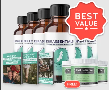 kerassentials toenail oil
